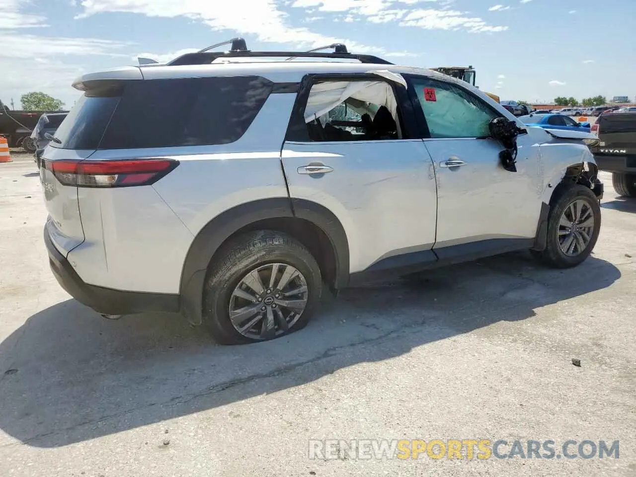 3 Photograph of a damaged car 5N1DR3BAXRC201586 NISSAN PATHFINDER 2024