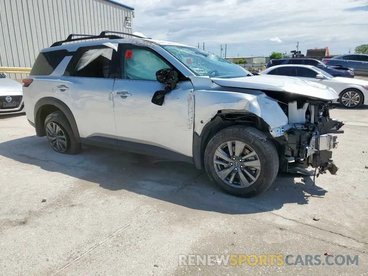 4 Photograph of a damaged car 5N1DR3BAXRC201586 NISSAN PATHFINDER 2024