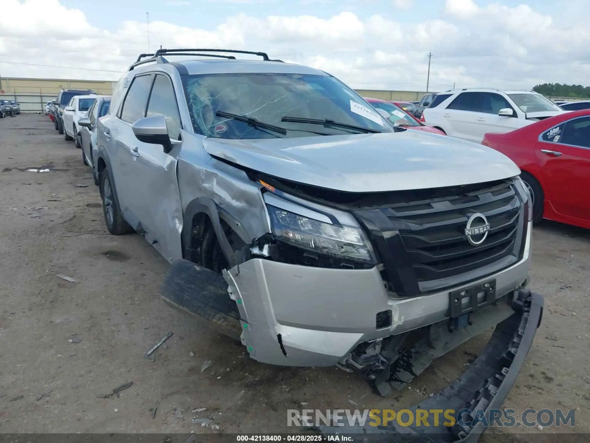 1 Photograph of a damaged car 5N1DR3BB1RC254881 NISSAN PATHFINDER 2024