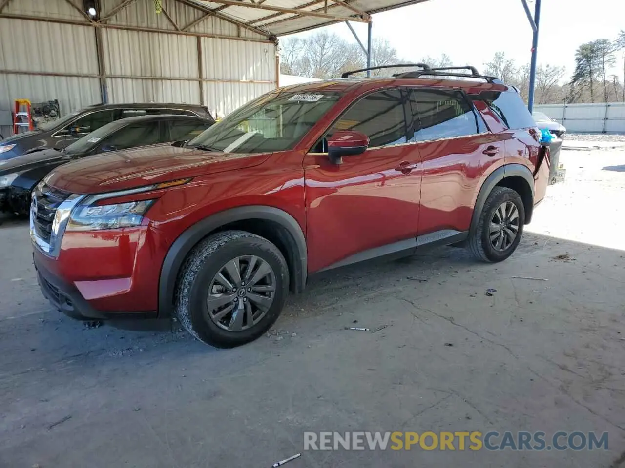 1 Photograph of a damaged car 5N1DR3BB9RC252716 NISSAN PATHFINDER 2024