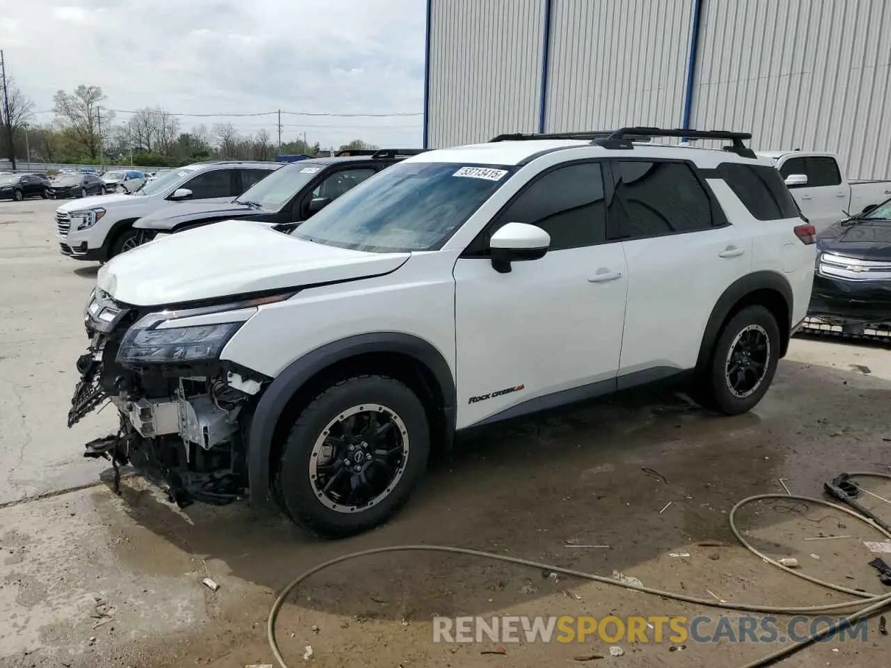 1 Photograph of a damaged car 5N1DR3BD3RC246573 NISSAN PATHFINDER 2024