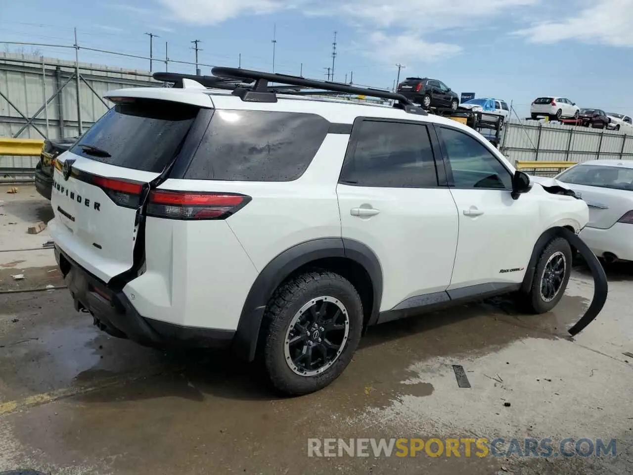 3 Photograph of a damaged car 5N1DR3BD3RC246573 NISSAN PATHFINDER 2024