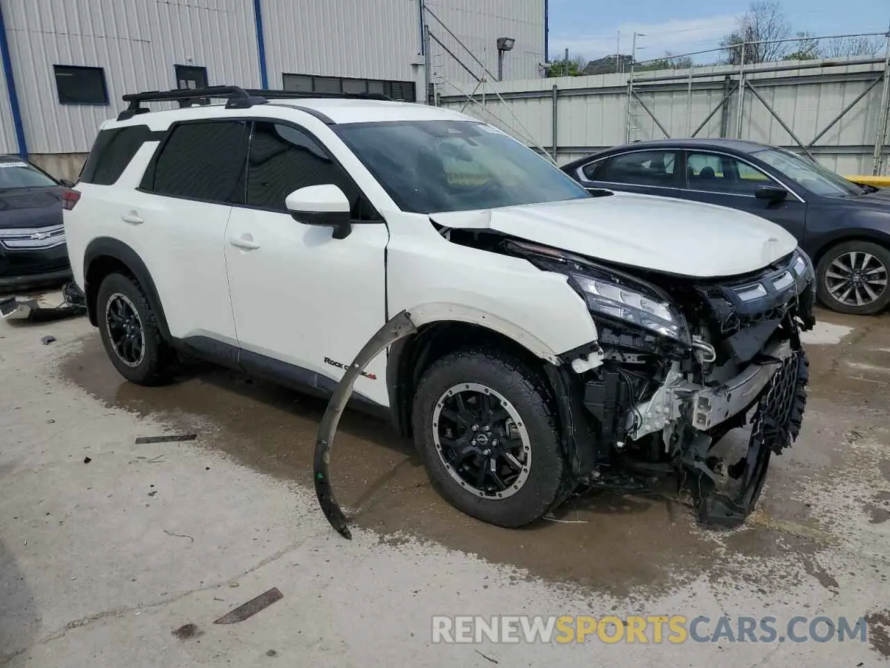 4 Photograph of a damaged car 5N1DR3BD3RC246573 NISSAN PATHFINDER 2024