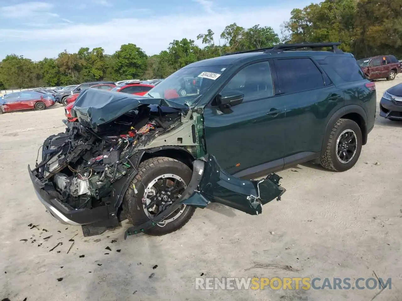 1 Photograph of a damaged car 5N1DR3BD3RC304567 NISSAN PATHFINDER 2024