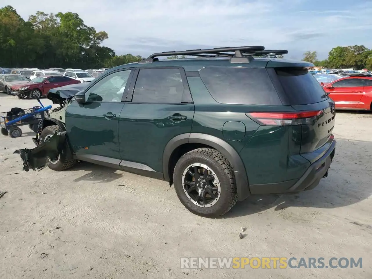 2 Photograph of a damaged car 5N1DR3BD3RC304567 NISSAN PATHFINDER 2024