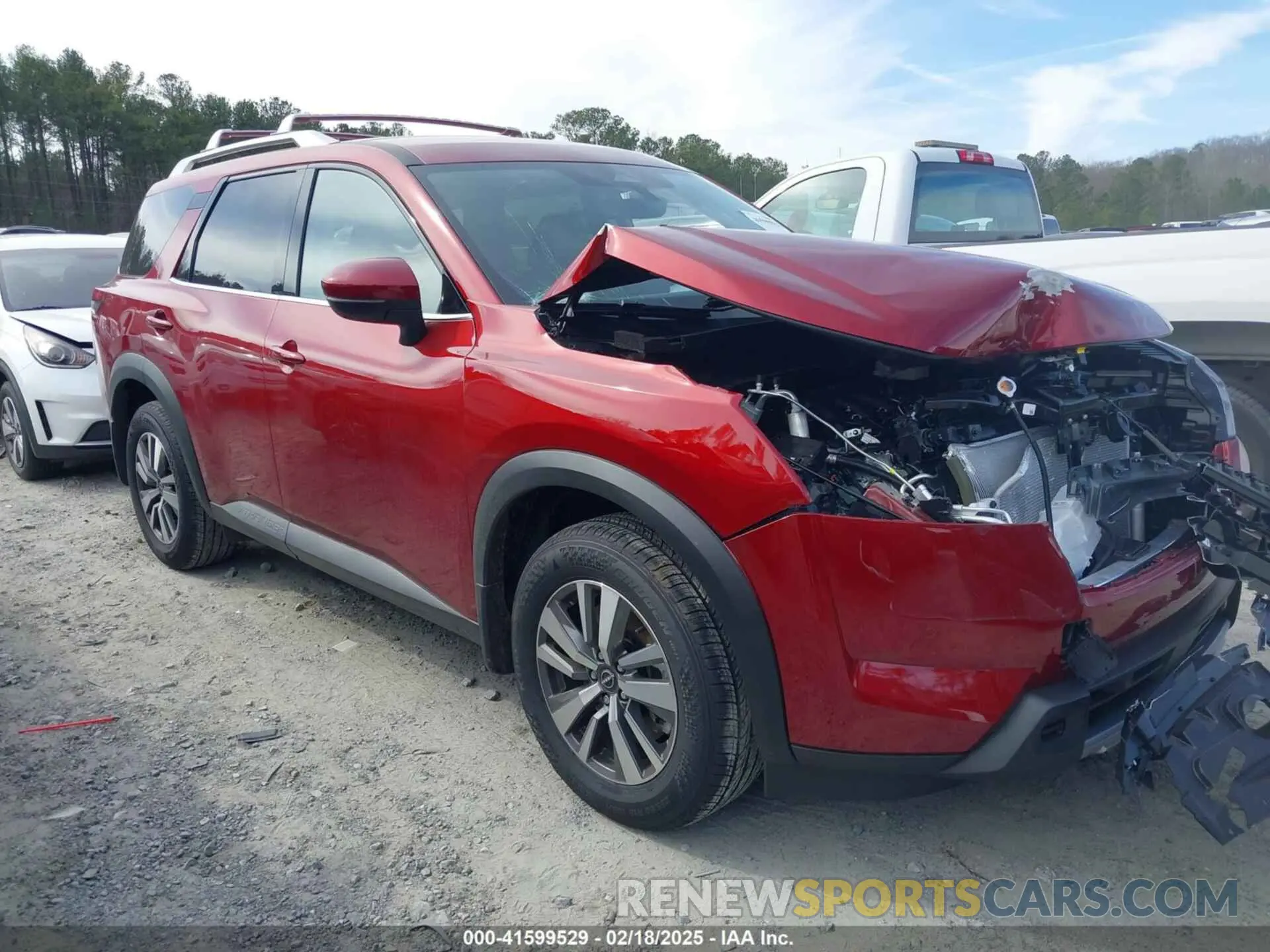 1 Photograph of a damaged car 5N1DR3CA1RC300862 NISSAN PATHFINDER 2024