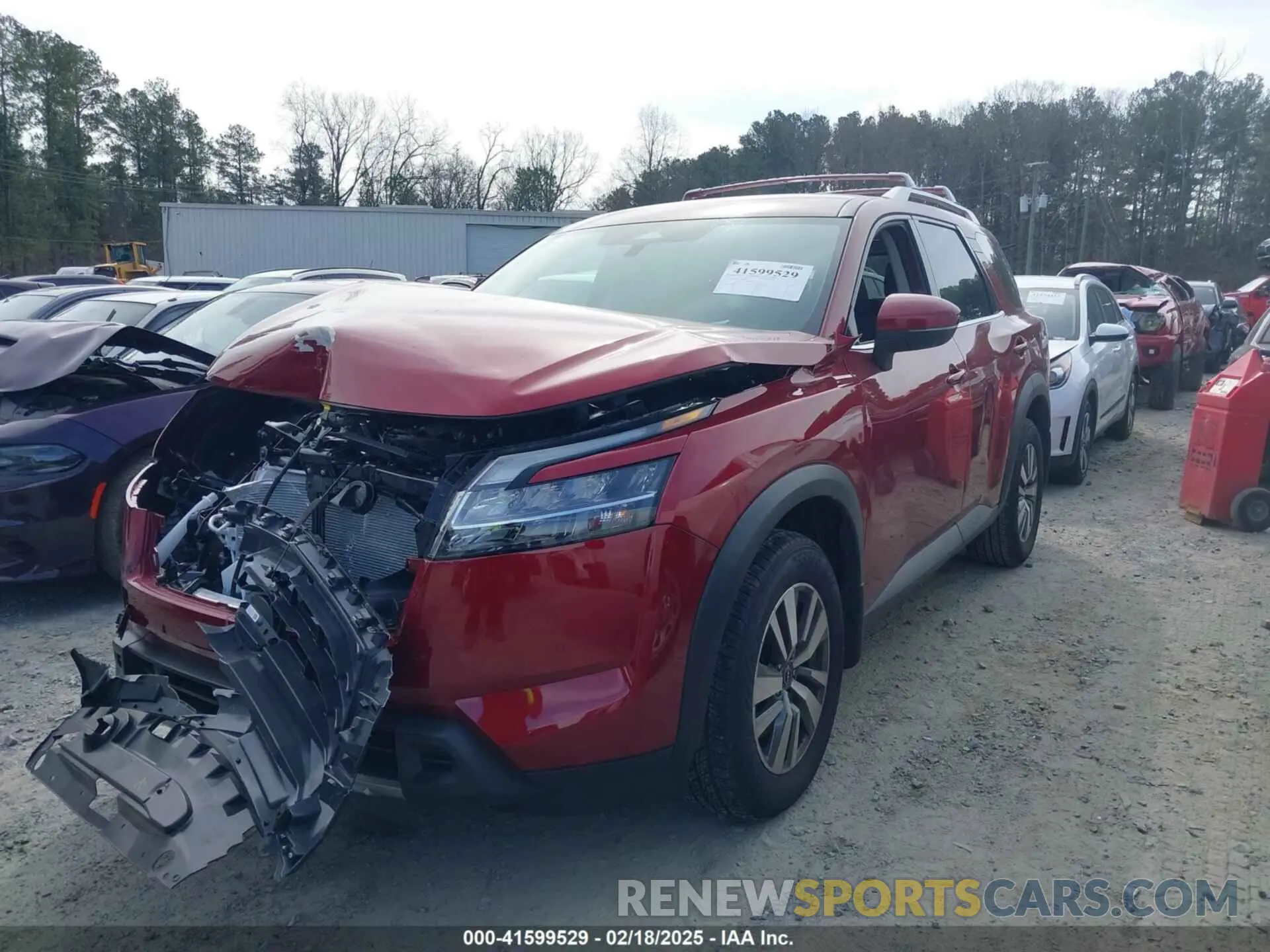 2 Photograph of a damaged car 5N1DR3CA1RC300862 NISSAN PATHFINDER 2024