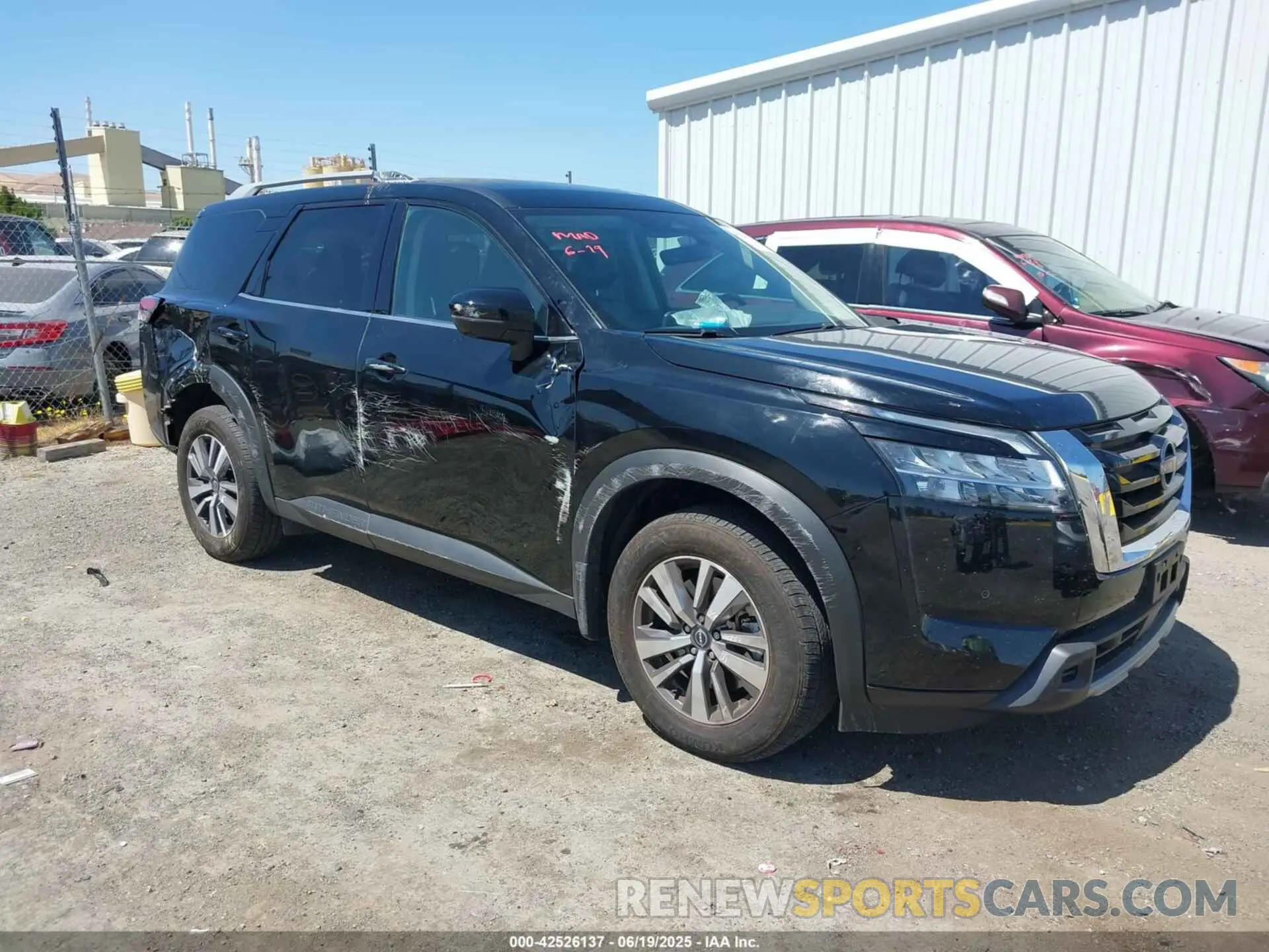 1 Photograph of a damaged car 5N1DR3CA2RC208076 NISSAN PATHFINDER 2024