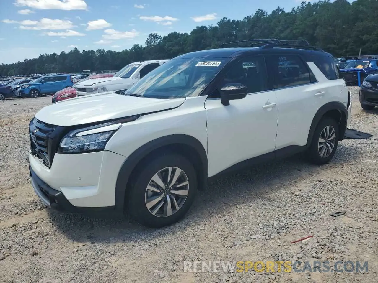1 Photograph of a damaged car 5N1DR3CA8RC290377 NISSAN PATHFINDER 2024