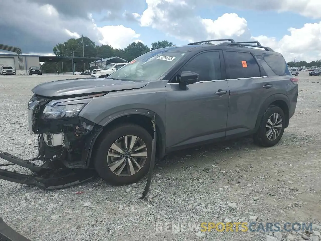 1 Photograph of a damaged car 5N1DR3CAXRC261317 NISSAN PATHFINDER 2024