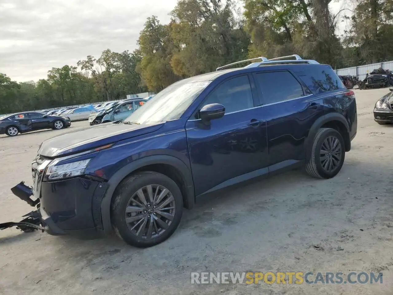 1 Photograph of a damaged car 5N1DR3CB7RC243155 NISSAN PATHFINDER 2024
