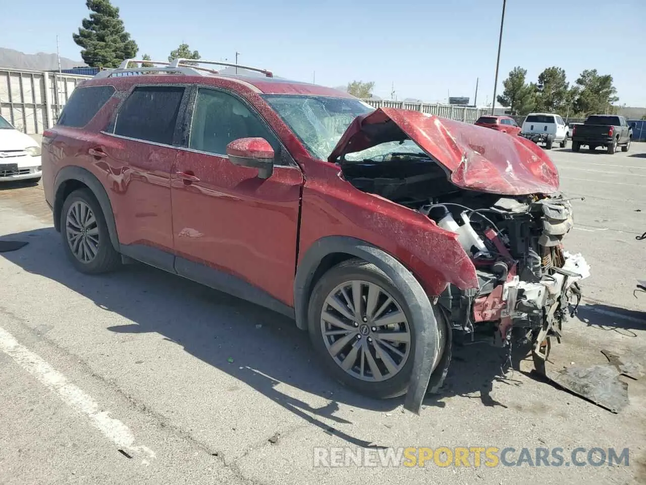 4 Photograph of a damaged car 5N1DR3CB8RC241933 NISSAN PATHFINDER 2024