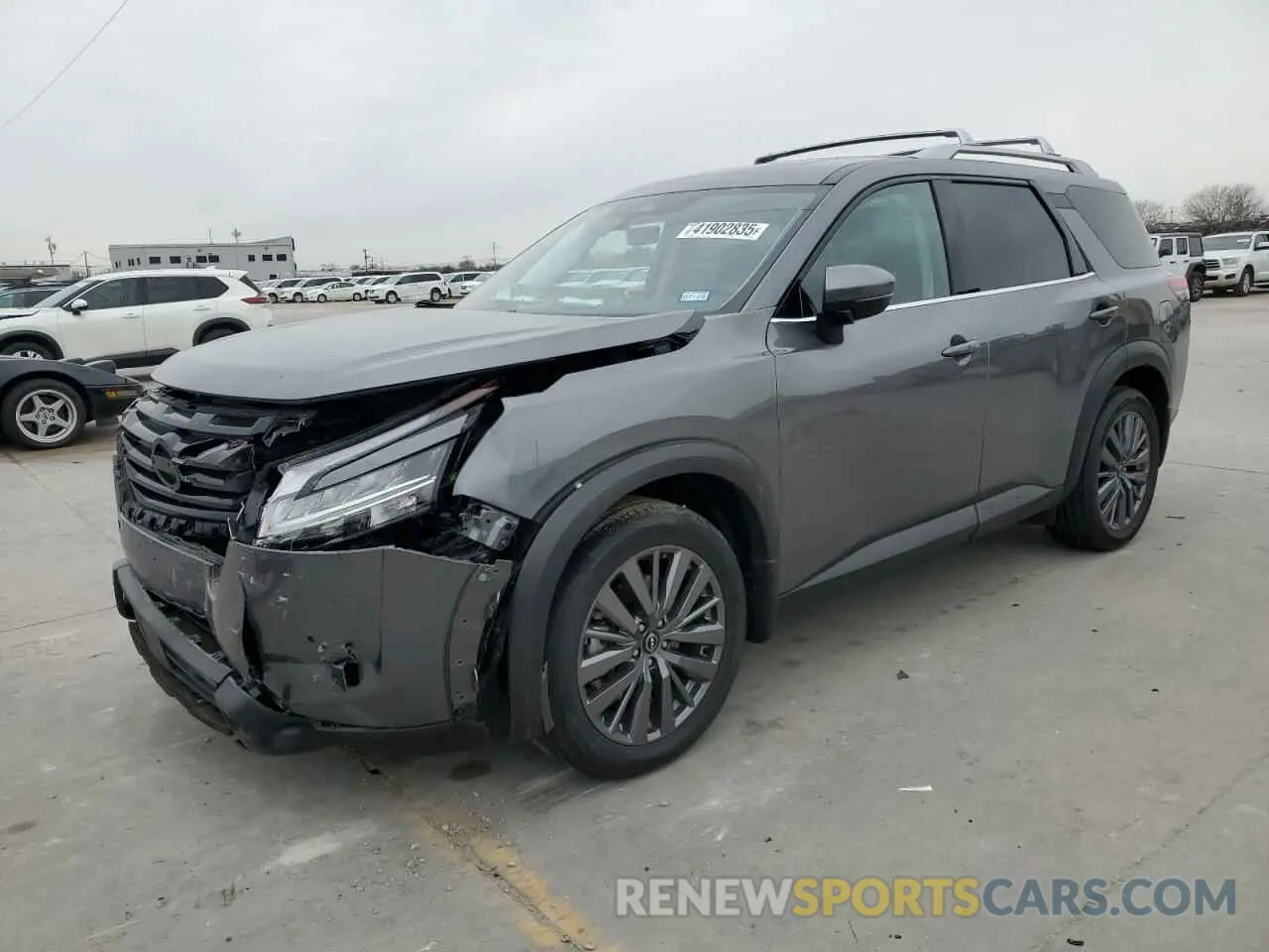 1 Photograph of a damaged car 5N1DR3CB9RC223683 NISSAN PATHFINDER 2024
