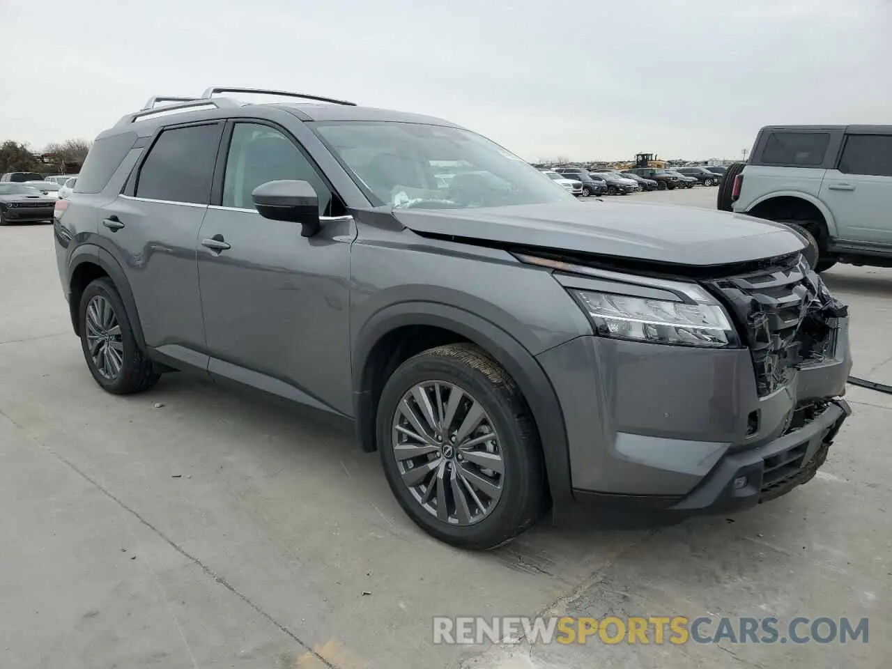 4 Photograph of a damaged car 5N1DR3CB9RC223683 NISSAN PATHFINDER 2024