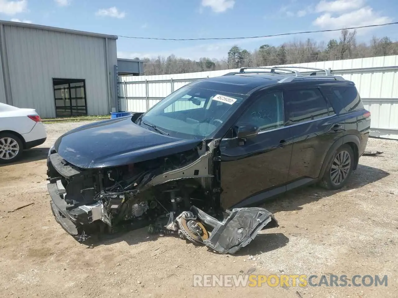 1 Photograph of a damaged car 5N1DR3CB9RC233209 NISSAN PATHFINDER 2024