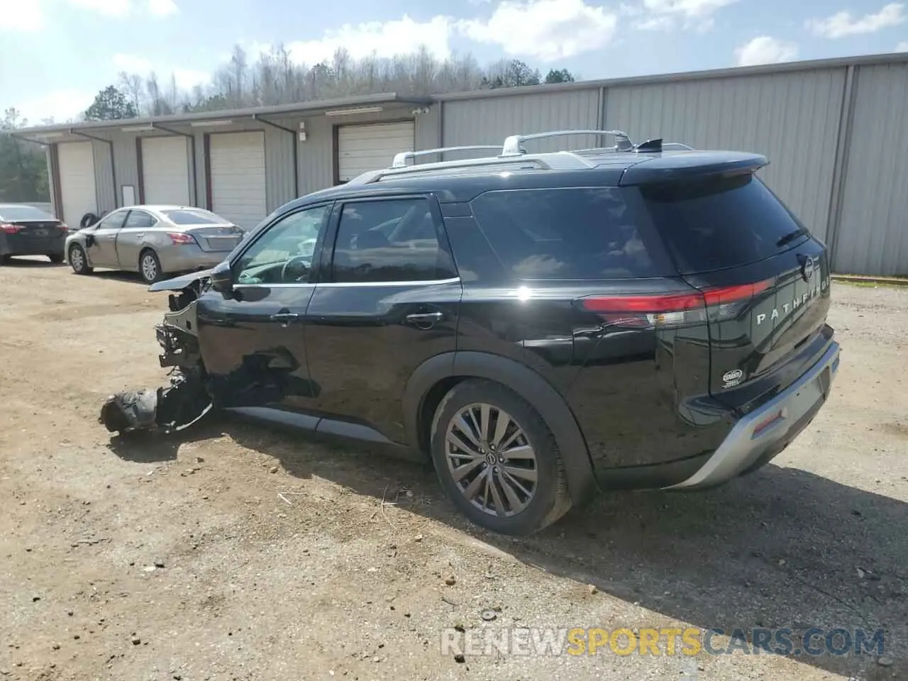 2 Photograph of a damaged car 5N1DR3CB9RC233209 NISSAN PATHFINDER 2024