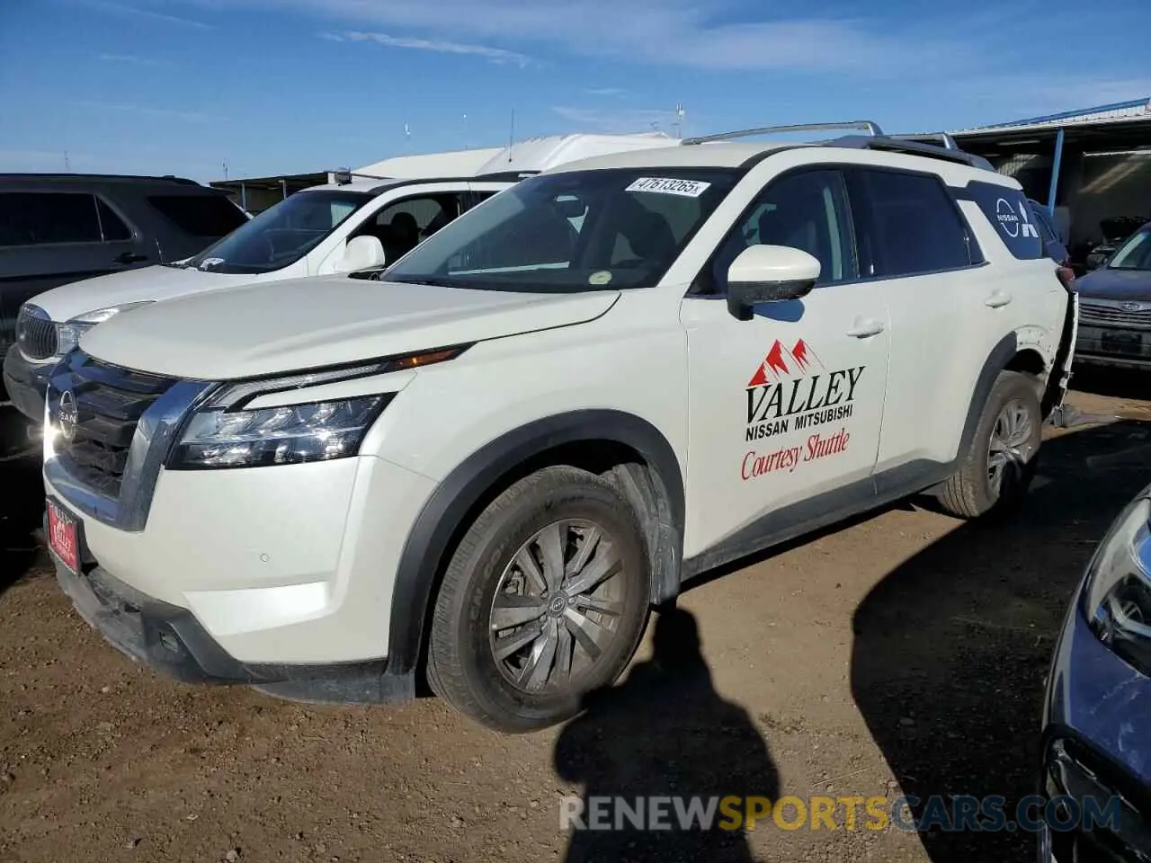 1 Photograph of a damaged car 5N1DR3CC0RC212161 NISSAN PATHFINDER 2024