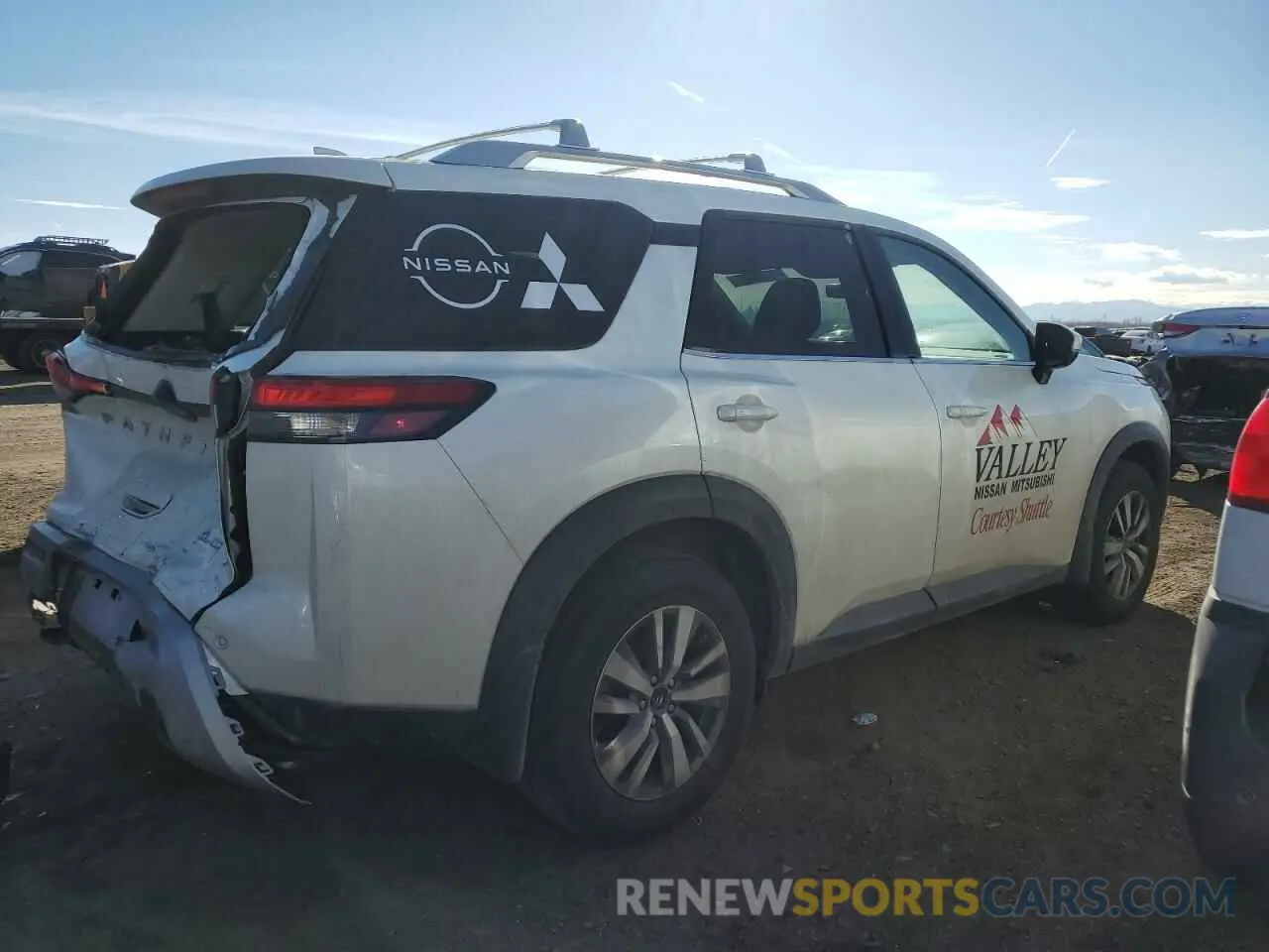 3 Photograph of a damaged car 5N1DR3CC0RC212161 NISSAN PATHFINDER 2024
