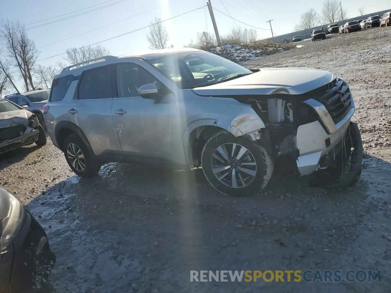 4 Photograph of a damaged car 5N1DR3CC1RC265757 NISSAN PATHFINDER 2024