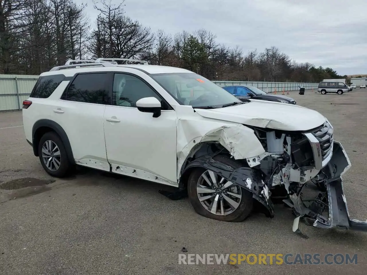 4 Photograph of a damaged car 5N1DR3CC3RC209772 NISSAN PATHFINDER 2024