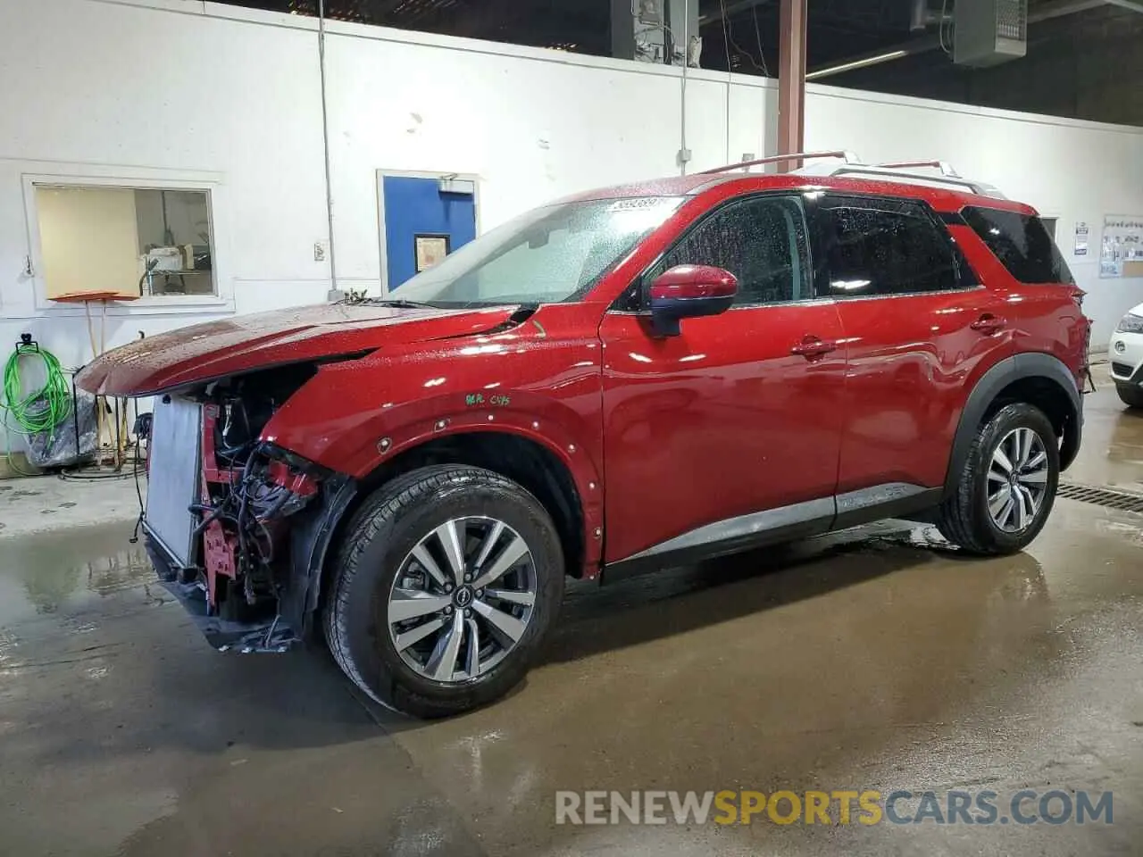 1 Photograph of a damaged car 5N1DR3CC6RC240644 NISSAN PATHFINDER 2024