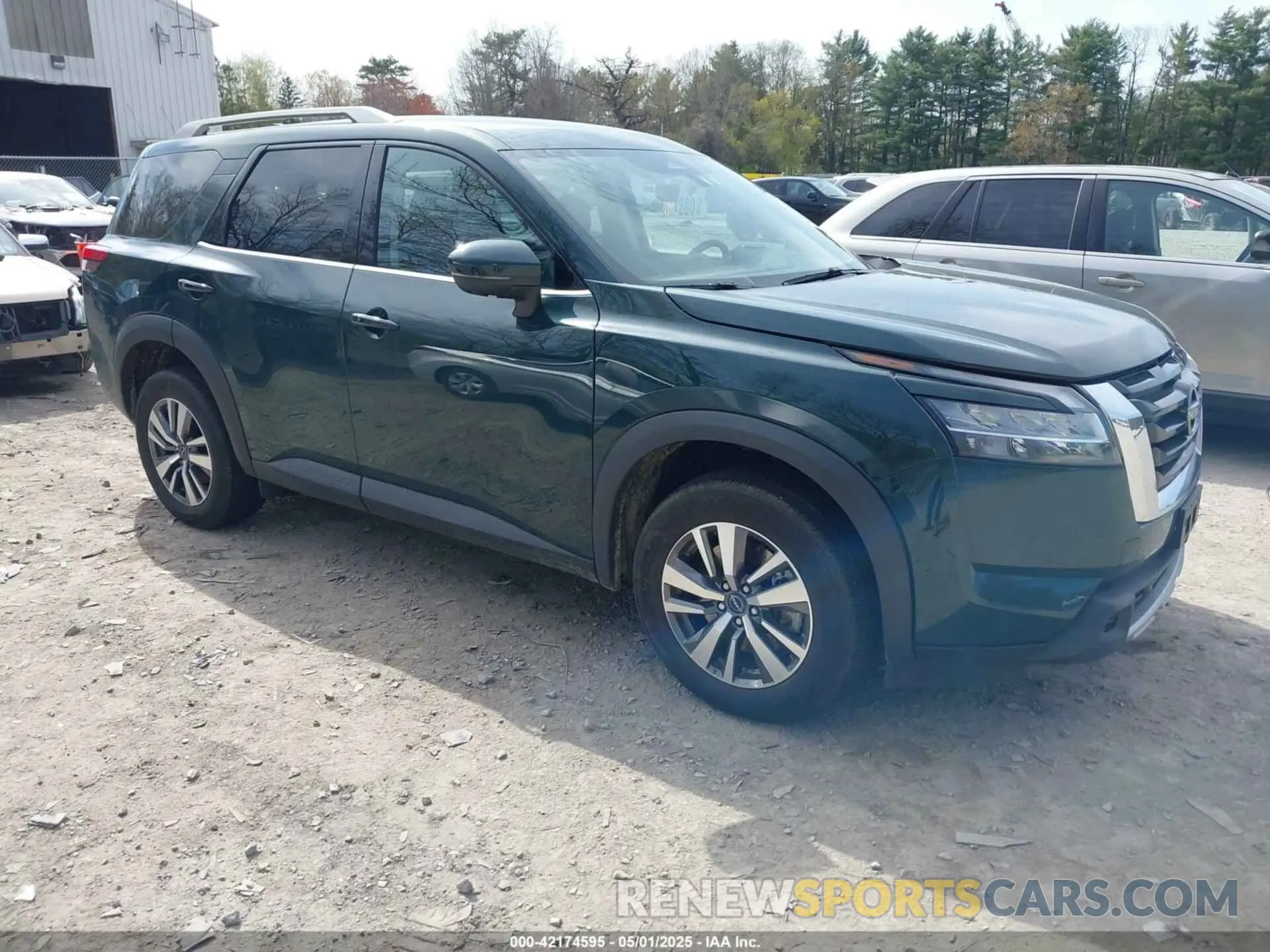 1 Photograph of a damaged car 5N1DR3CC7RC294826 NISSAN PATHFINDER 2024