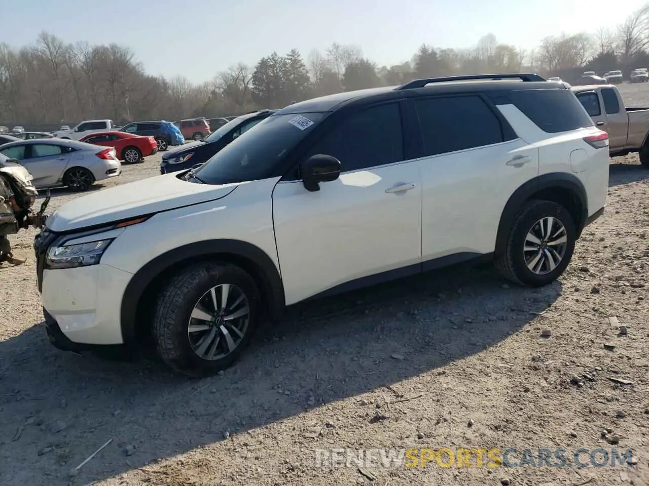 1 Photograph of a damaged car 5N1DR3CC9RC279230 NISSAN PATHFINDER 2024