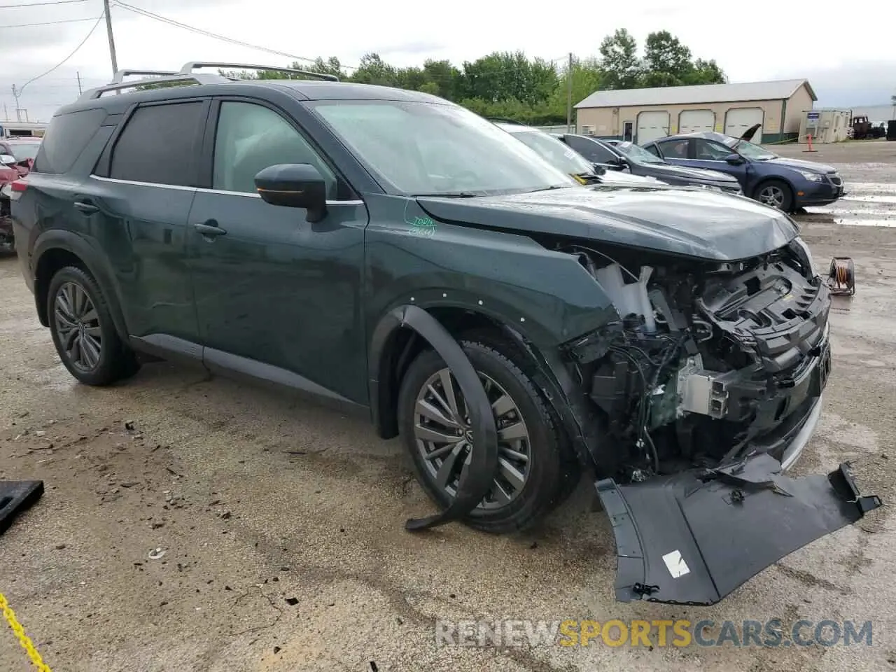 4 Photograph of a damaged car 5N1DR3CD0RC263099 NISSAN PATHFINDER 2024
