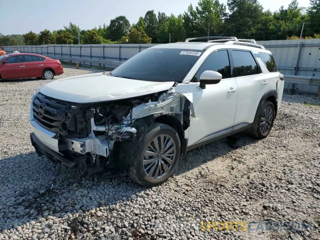 1 Photograph of a damaged car 5N1DR3CD3RC240142 NISSAN PATHFINDER 2024