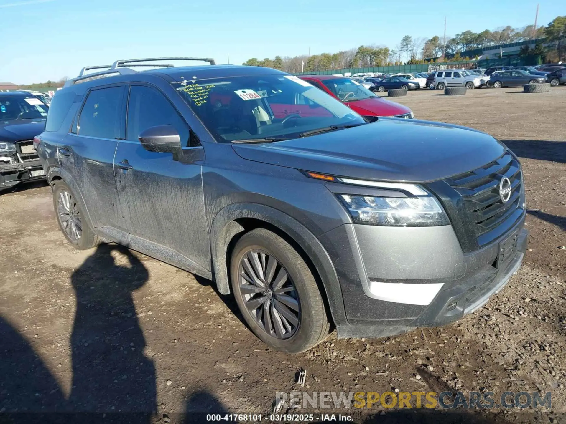 1 Photograph of a damaged car 5N1DR3CD3RC242490 NISSAN PATHFINDER 2024
