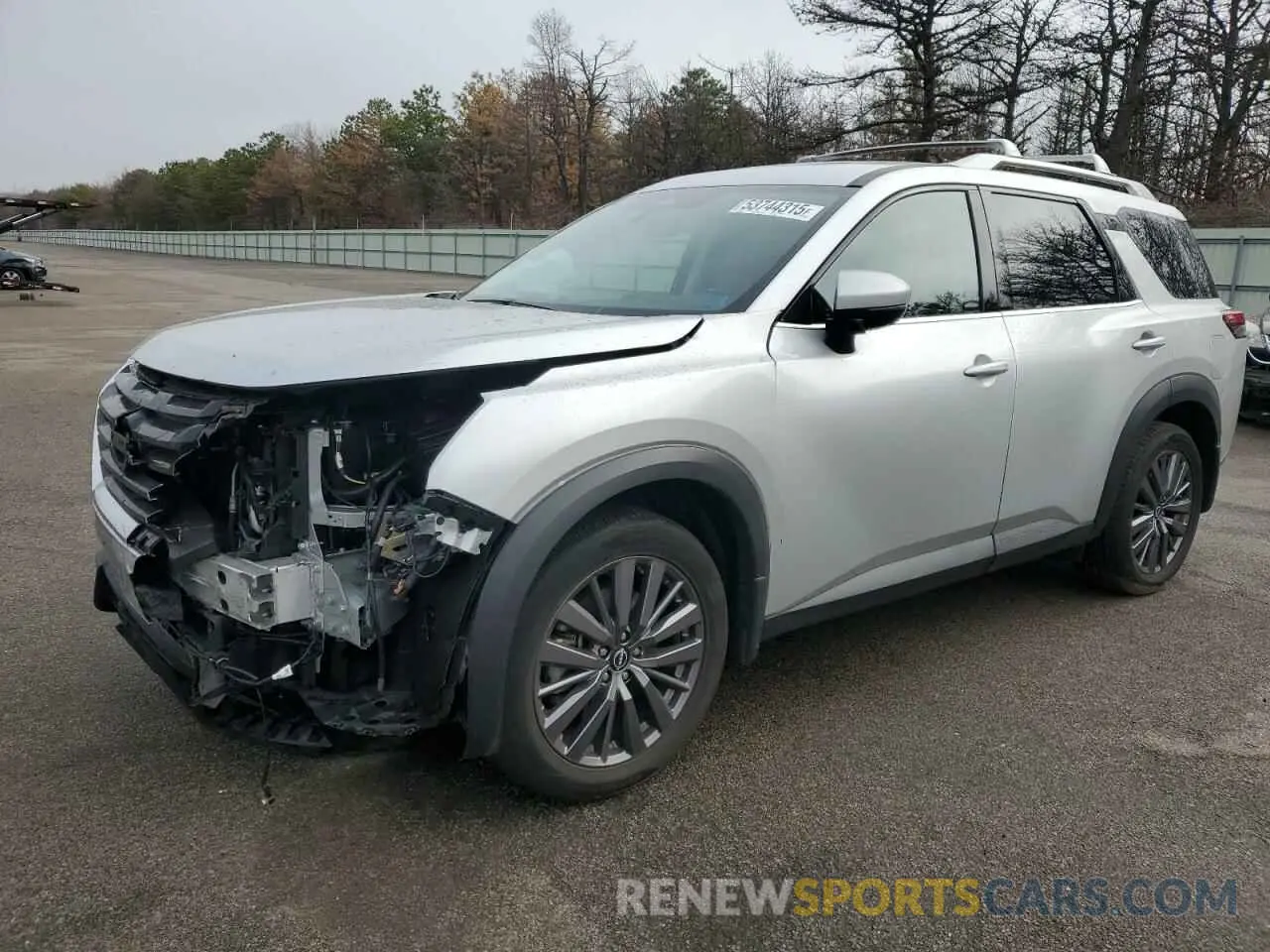 1 Photograph of a damaged car 5N1DR3CD7RC285018 NISSAN PATHFINDER 2024
