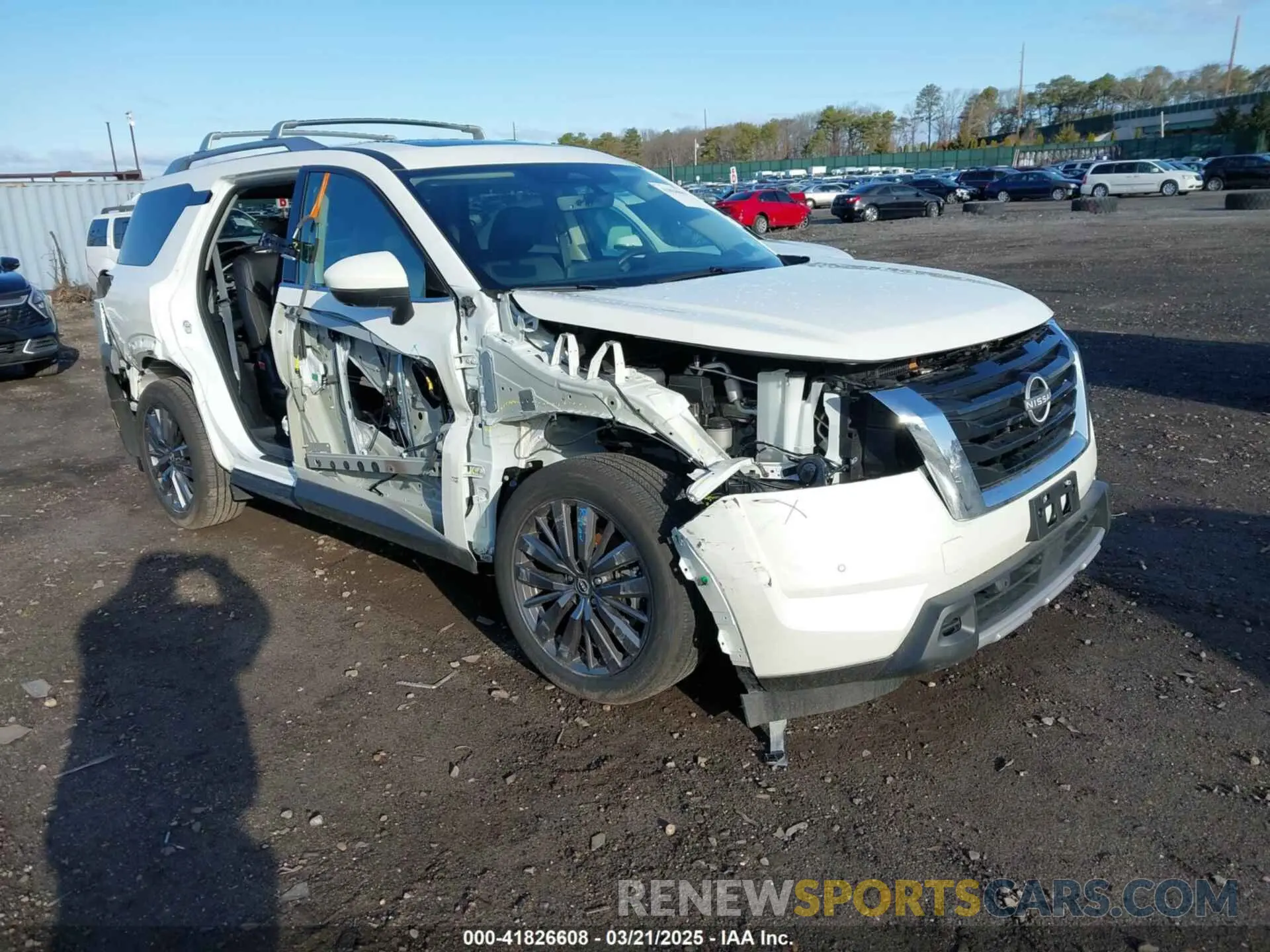 1 Photograph of a damaged car 5N1DR3CD8RC310010 NISSAN PATHFINDER 2024