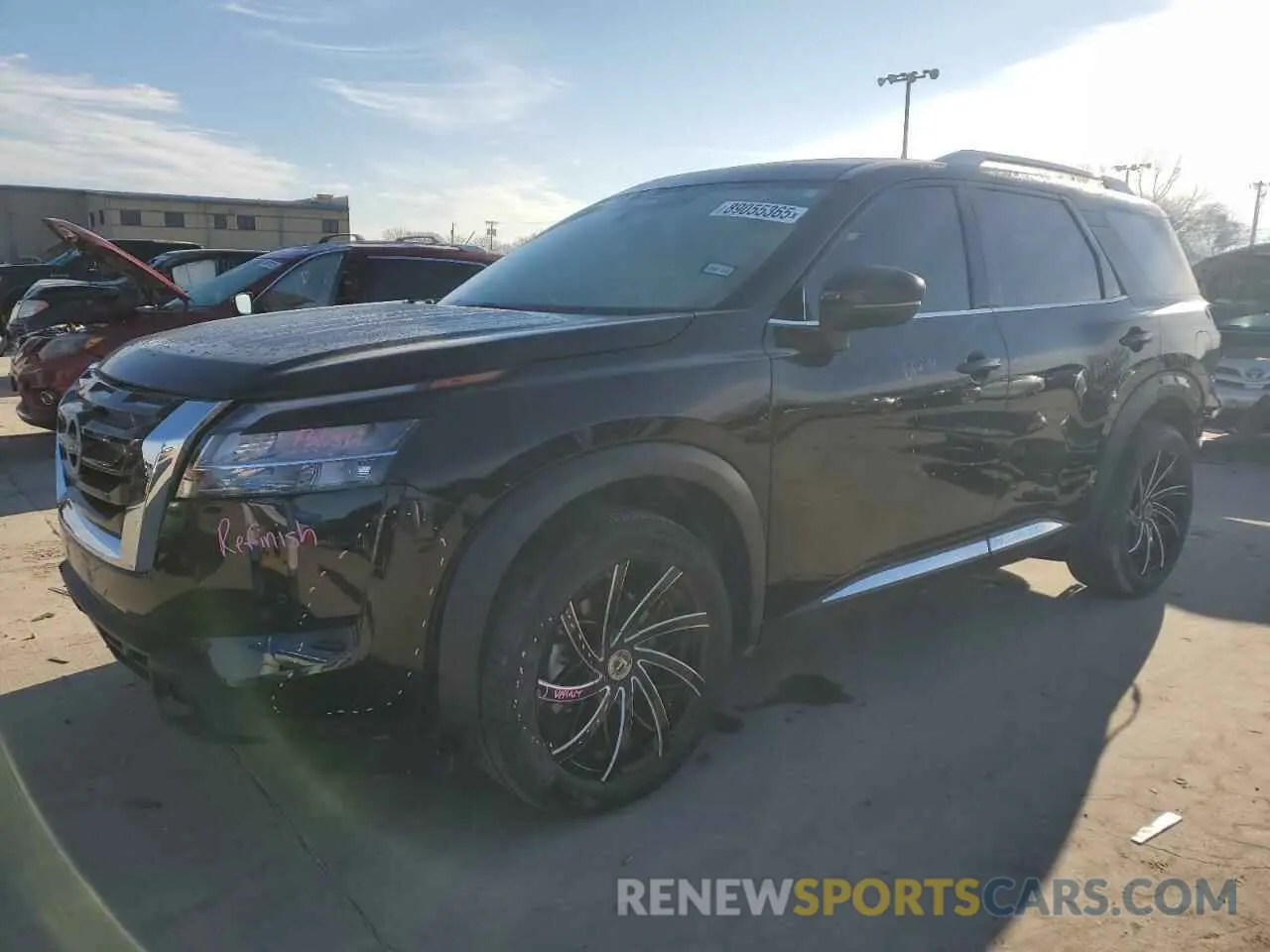 1 Photograph of a damaged car 5N1DR3DG4RC220698 NISSAN PATHFINDER 2024