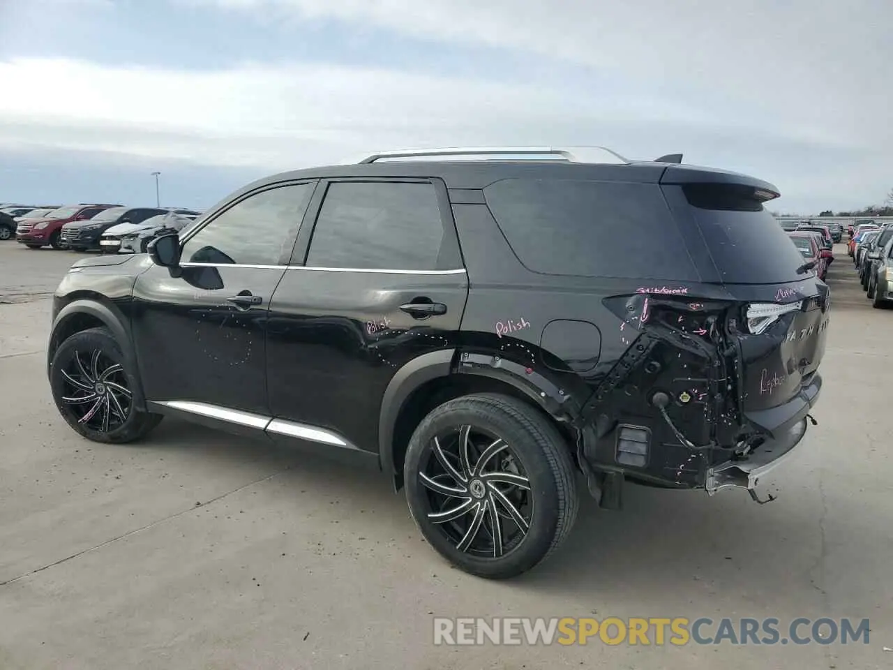 2 Photograph of a damaged car 5N1DR3DG4RC220698 NISSAN PATHFINDER 2024