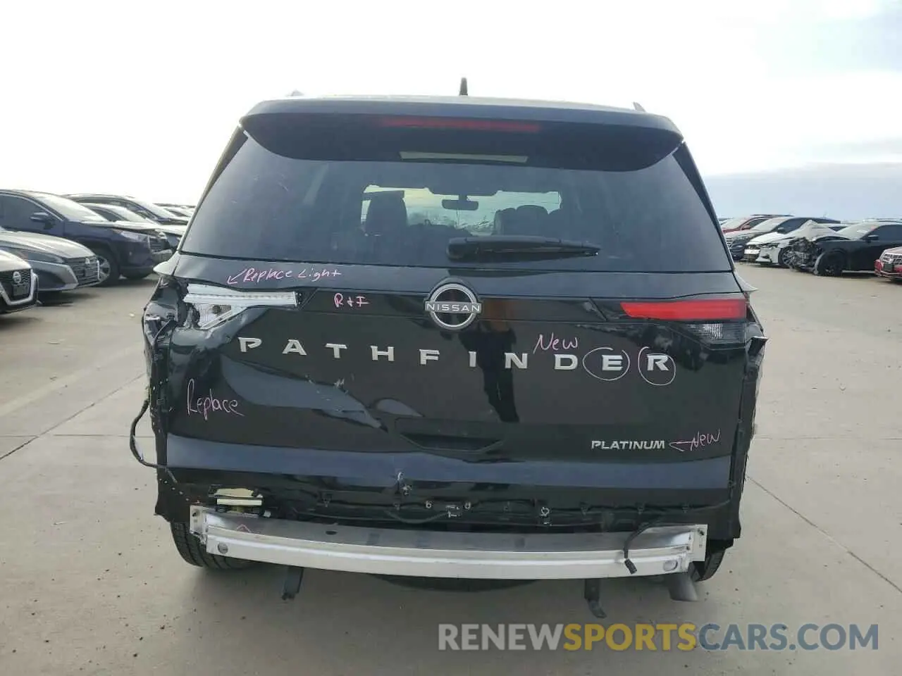 6 Photograph of a damaged car 5N1DR3DG4RC220698 NISSAN PATHFINDER 2024