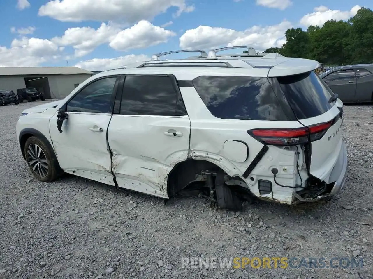 2 Photograph of a damaged car 5N1DR3DG4RC235587 NISSAN PATHFINDER 2024