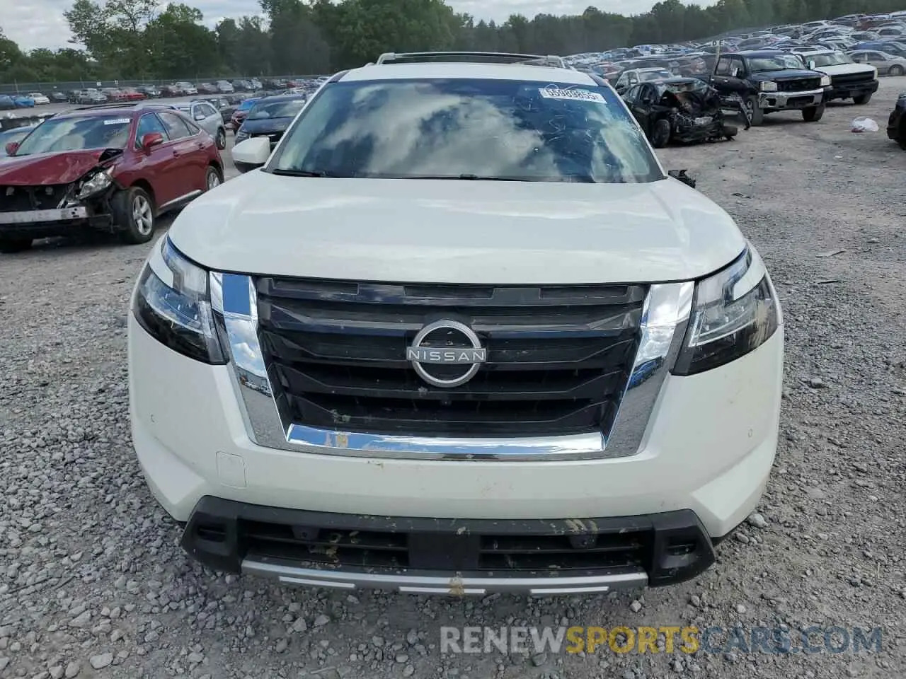 5 Photograph of a damaged car 5N1DR3DG4RC235587 NISSAN PATHFINDER 2024
