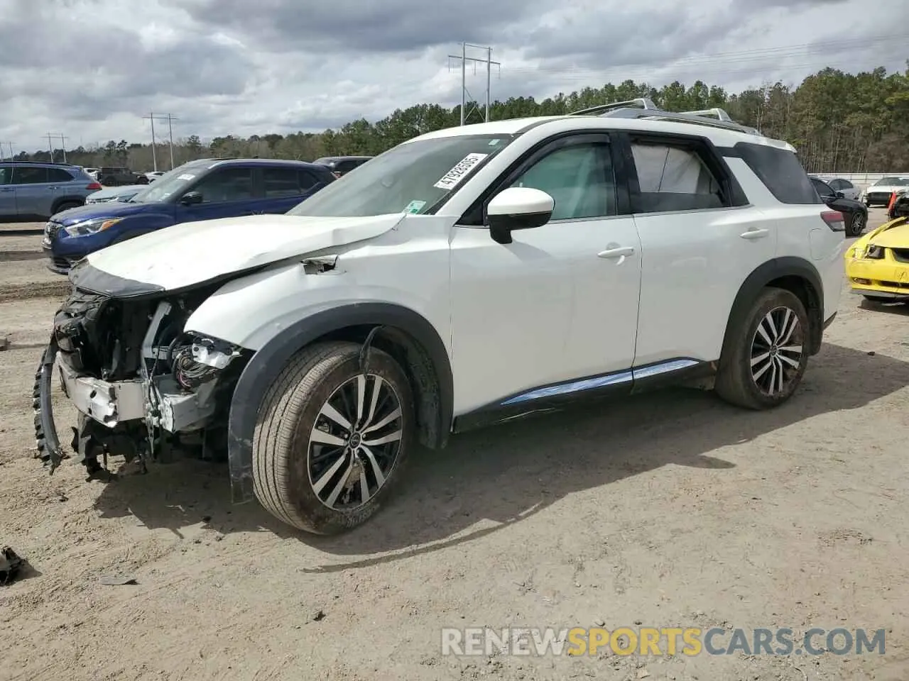 1 Photograph of a damaged car 5N1DR3DG5RC277704 NISSAN PATHFINDER 2024