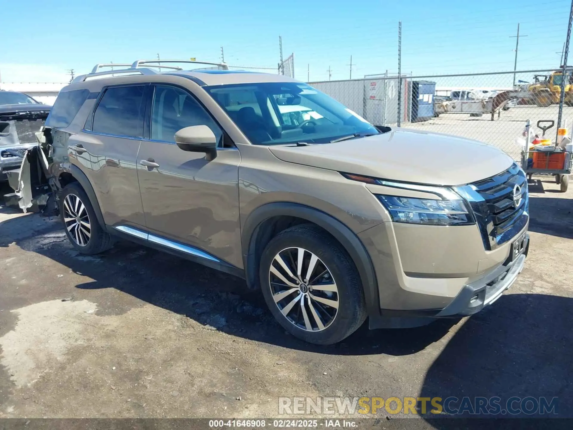 1 Photograph of a damaged car 5N1DR3DG8RC218498 NISSAN PATHFINDER 2024