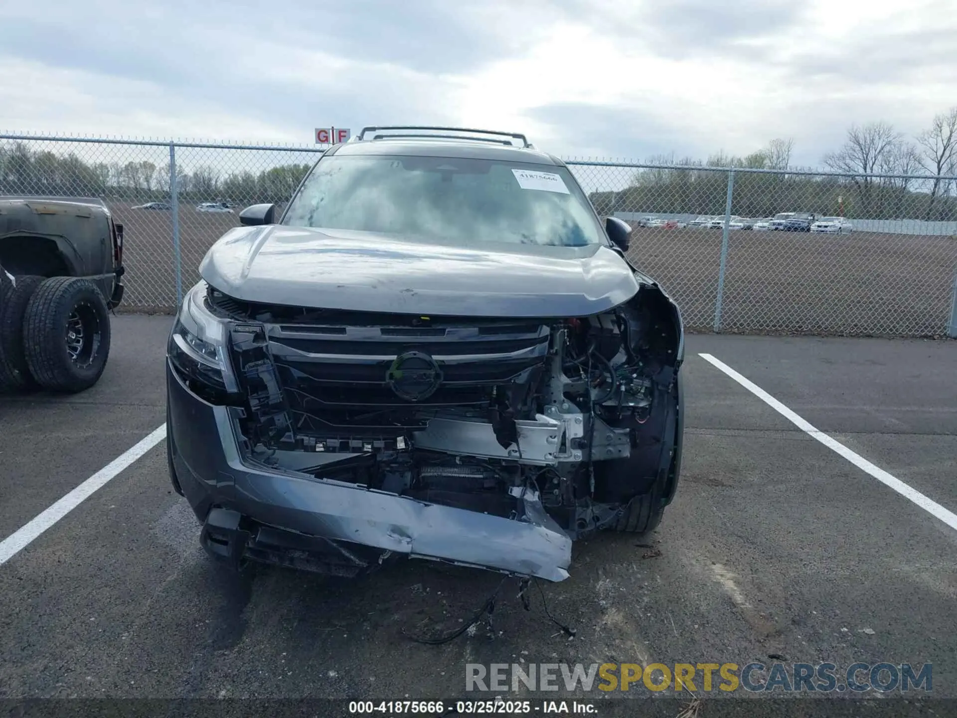 11 Photograph of a damaged car 5N1DR3DH5RC249989 NISSAN PATHFINDER 2024