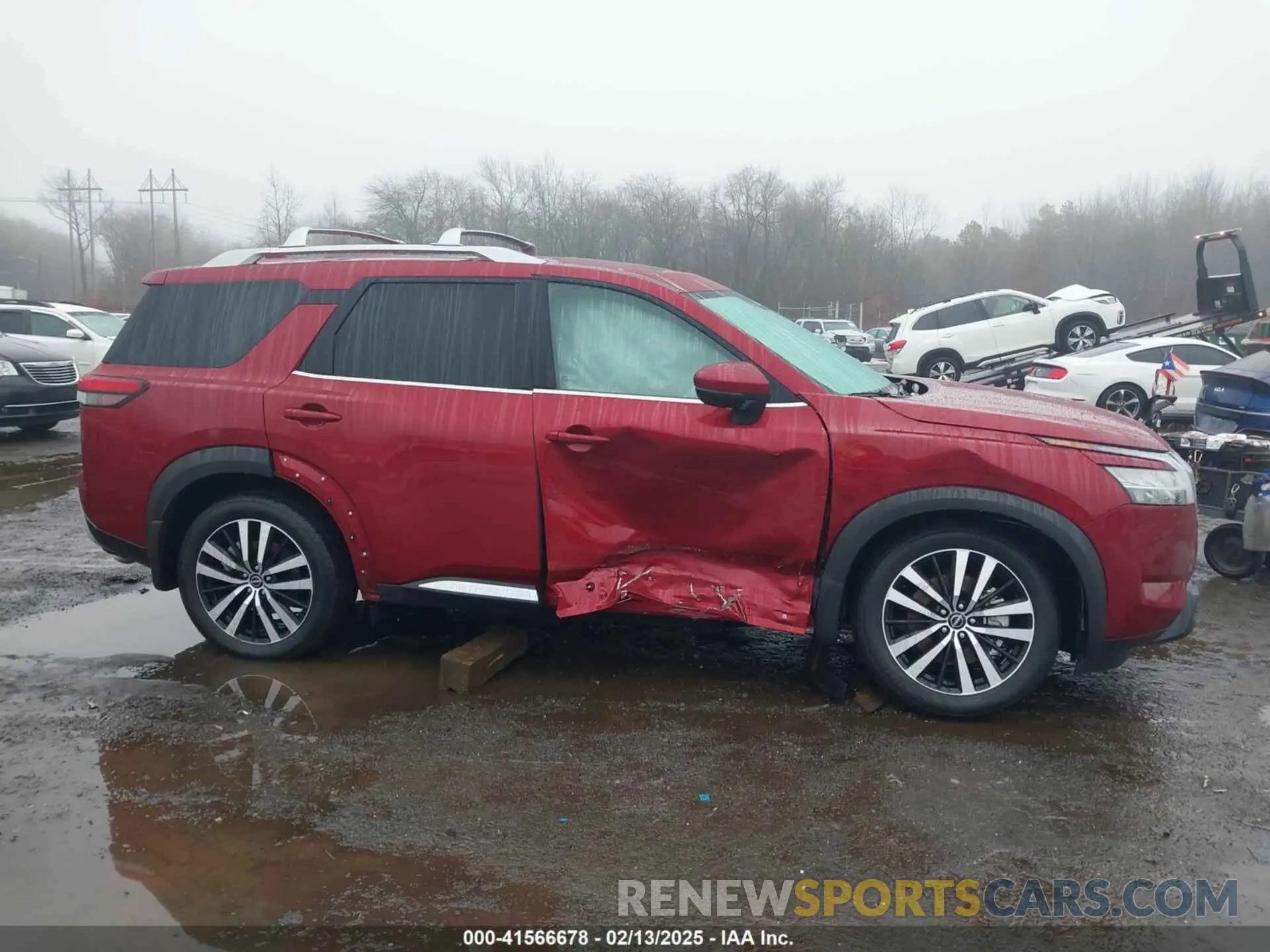 13 Photograph of a damaged car 5N1DR3DJ1RC275508 NISSAN PATHFINDER 2024