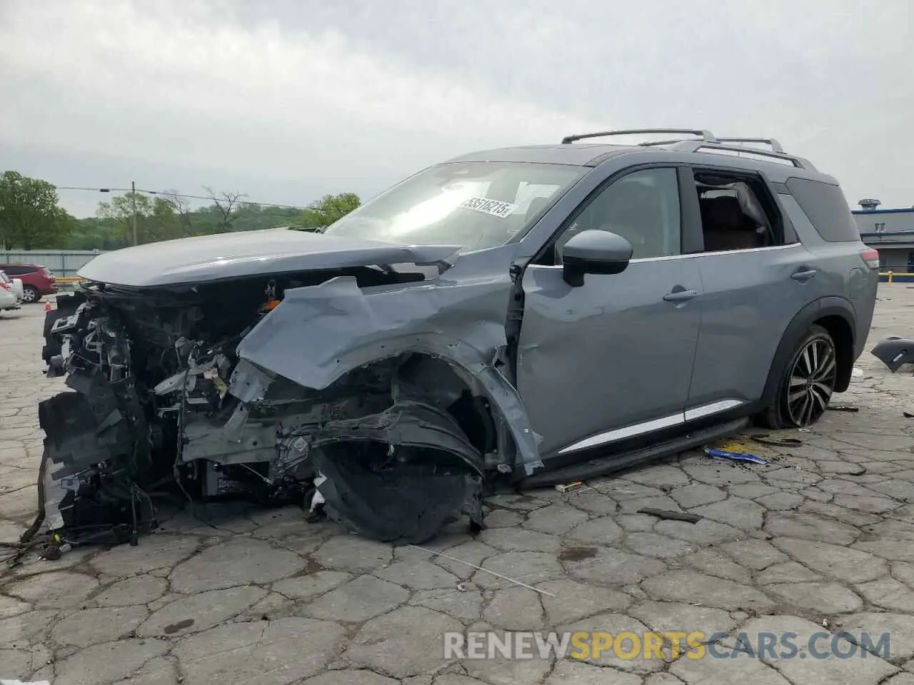 1 Photograph of a damaged car 5N1DR3DJ2RC210392 NISSAN PATHFINDER 2024