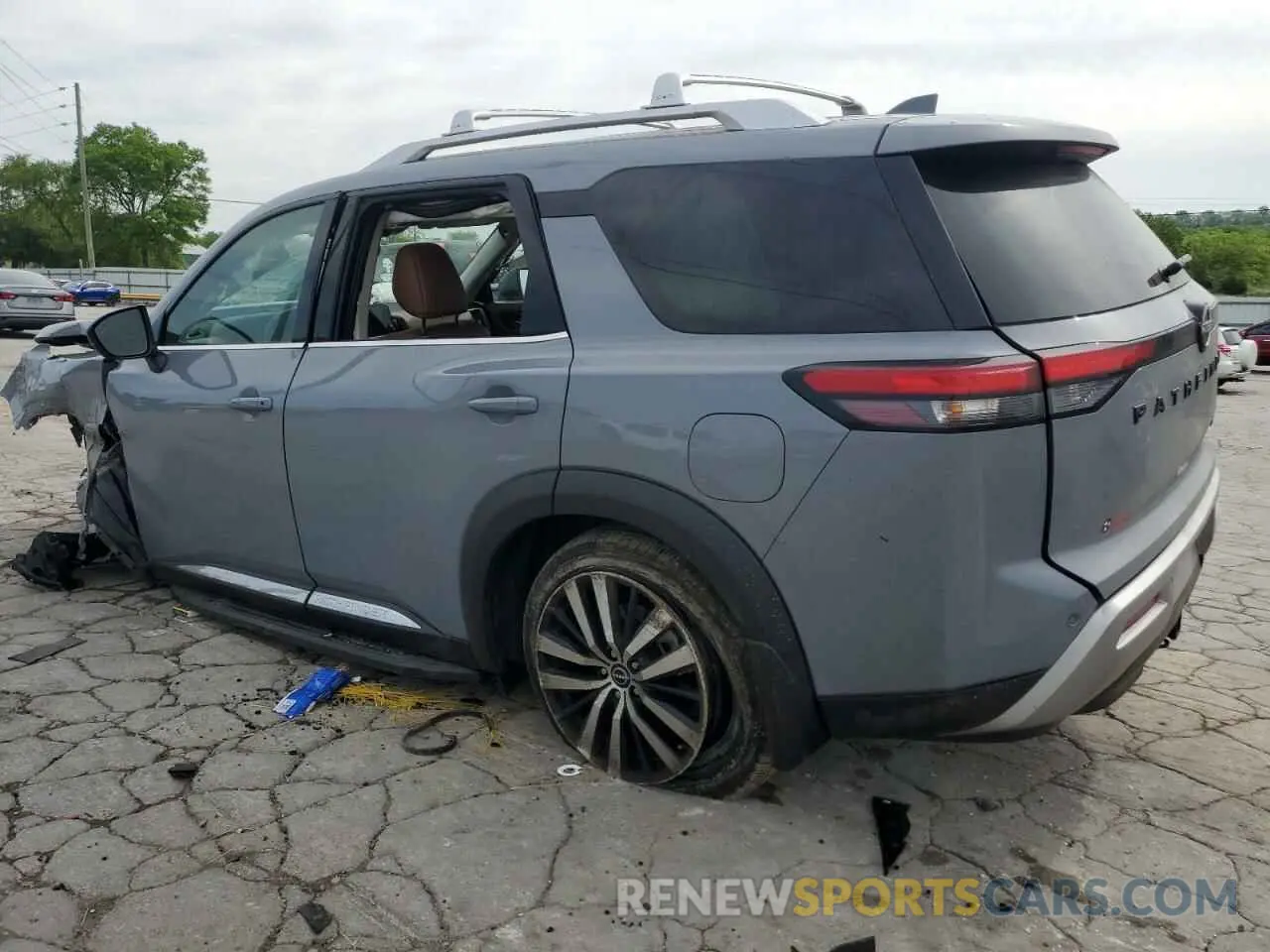 2 Photograph of a damaged car 5N1DR3DJ2RC210392 NISSAN PATHFINDER 2024