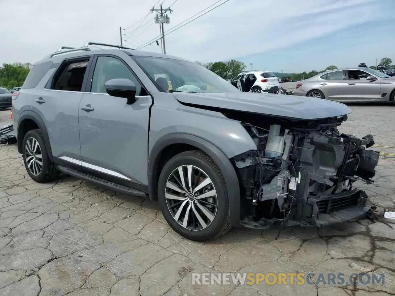 4 Photograph of a damaged car 5N1DR3DJ2RC210392 NISSAN PATHFINDER 2024