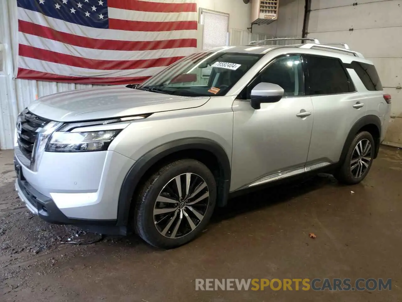 1 Photograph of a damaged car 5N1DR3DJ5RC202013 NISSAN PATHFINDER 2024