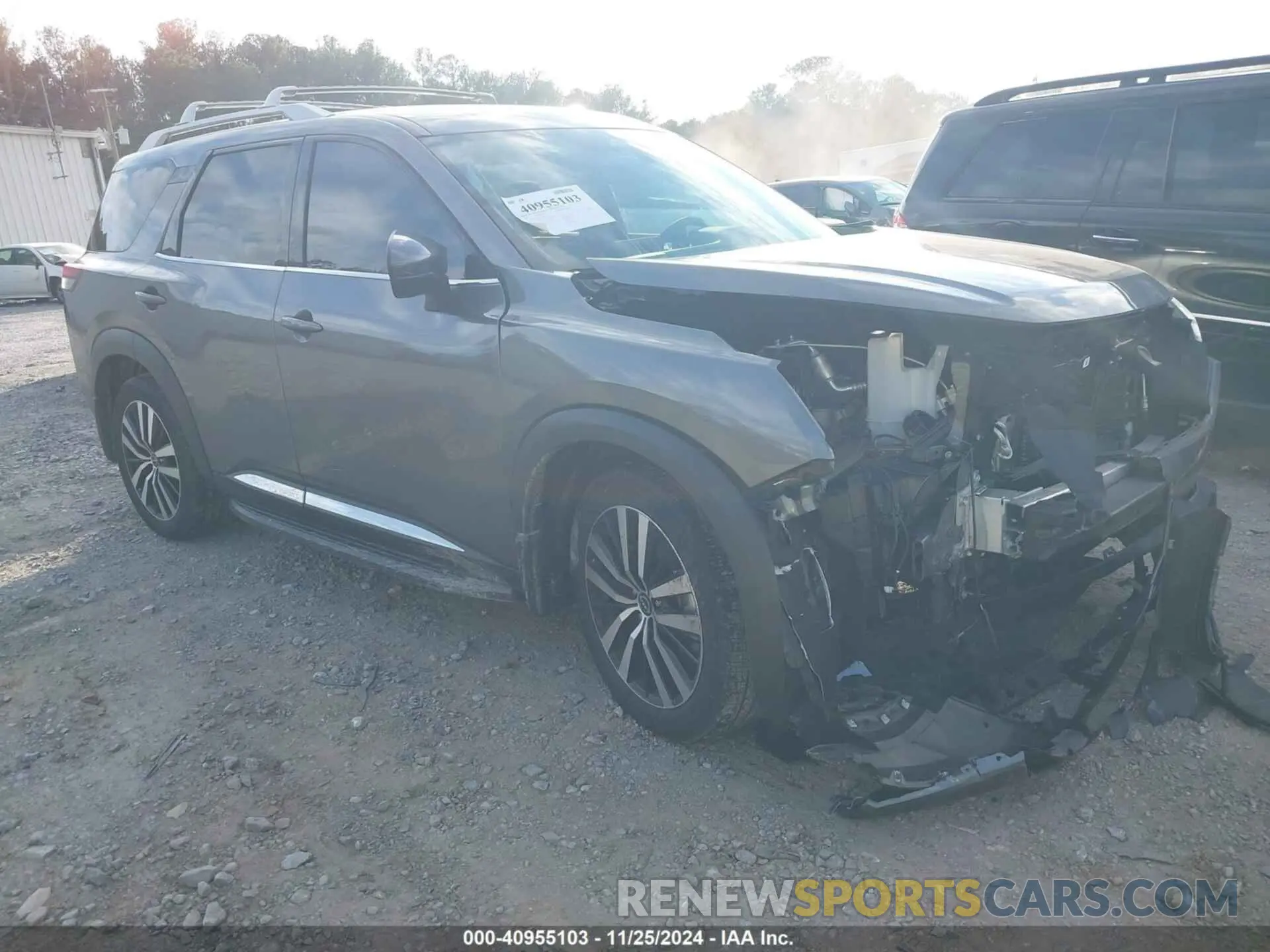 1 Photograph of a damaged car 5N1DR3DJ5RC204103 NISSAN PATHFINDER 2024