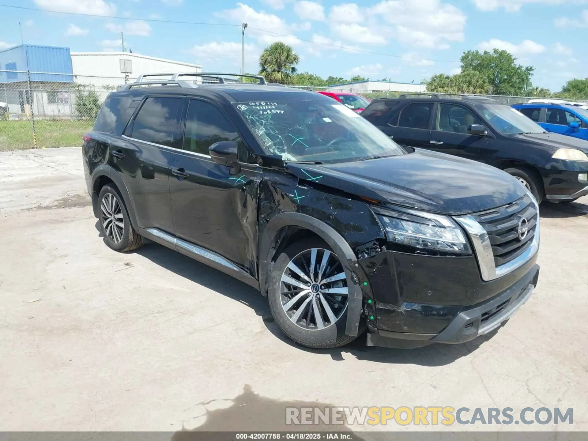 1 Photograph of a damaged car 5N1DR3DJ6RC243508 NISSAN PATHFINDER 2024