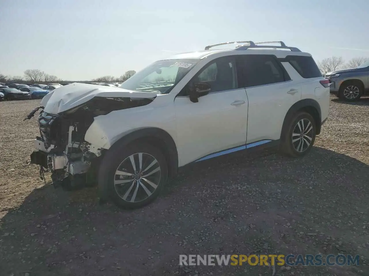 1 Photograph of a damaged car 5N1DR3DK0RC314257 NISSAN PATHFINDER 2024