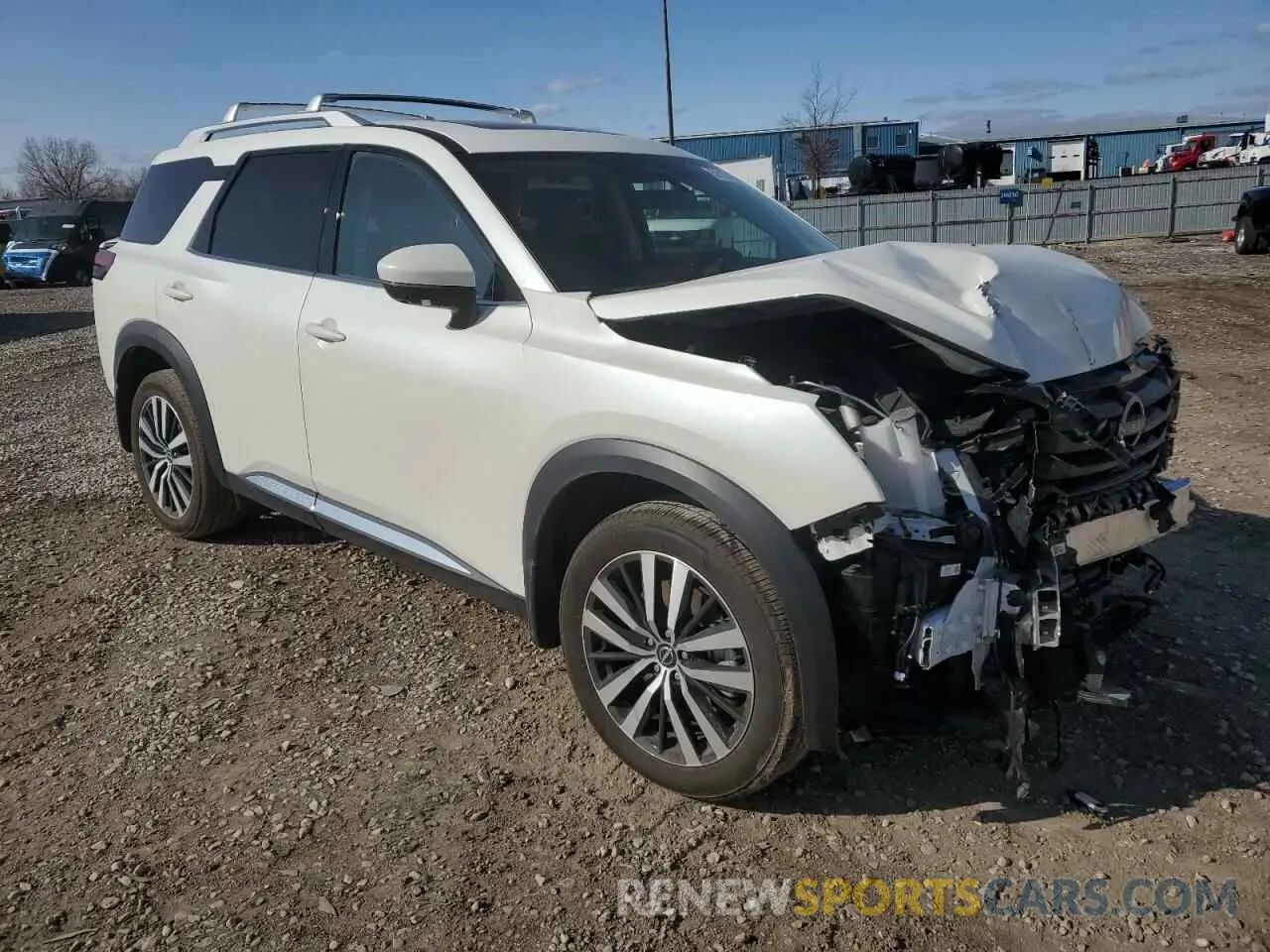 4 Photograph of a damaged car 5N1DR3DK0RC314257 NISSAN PATHFINDER 2024