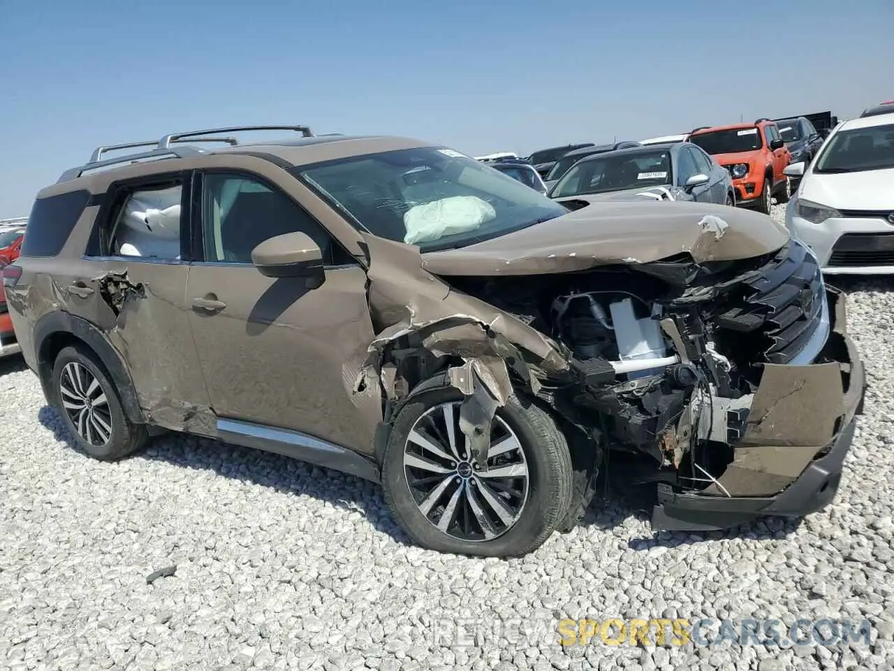 4 Photograph of a damaged car 5N1DR3DK1RC224311 NISSAN PATHFINDER 2024